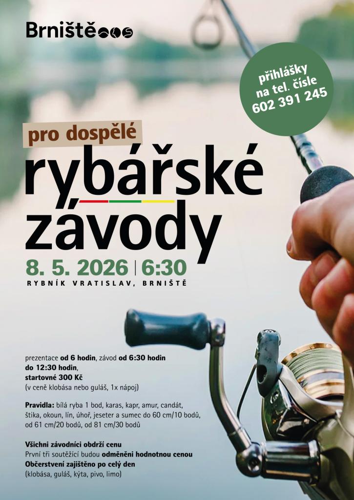 Rybářské závody pro&nbsp;dospělé
